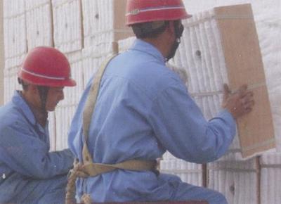 淄博云泰炉业销售部生产供应建材行业浮法退火线用硅酸铝纤维毯
